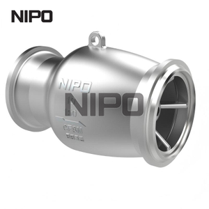 Стыковая сварка из углеродистой стали заканчивается обратный клапан осевого потока 