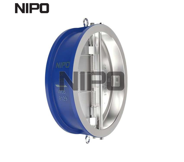 Эффективное предотвращение обратного потока двухдисковый межфланцевый обратный клапан