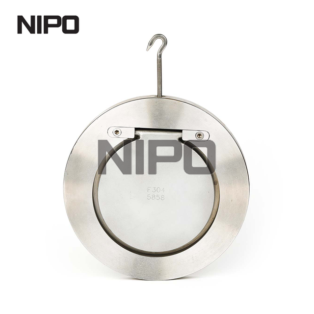 H74 Межфланцевый однодисковый обратный клапан с жестким уплотнением