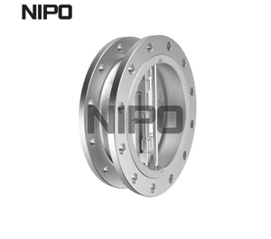 Двухдисковый обратный клапан, конструкция фланца без фиксатора API6D