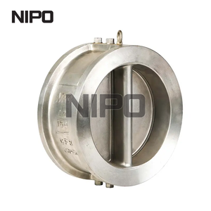 Двухдисковый обратный клапан вафельного типа