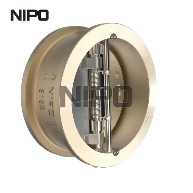 C95800 Двухдисковый обратный клапан поворотного типа без фиксатора