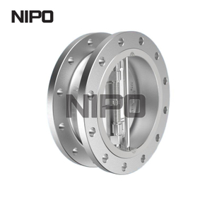 Двухдисковый обратный клапан, конструкция фланца без фиксатора API6D