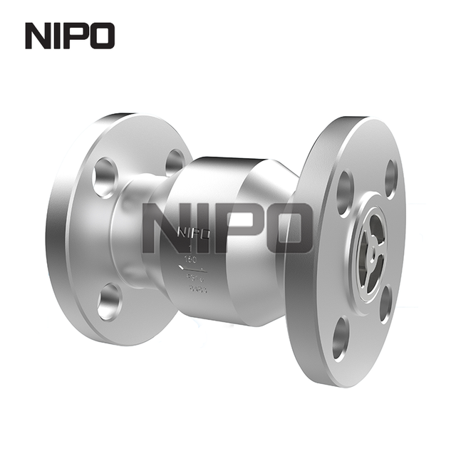 API 6D Ковка обратный клапан с осевым потоком без захлопывания