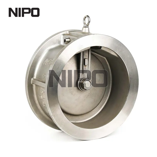 Однодисковый обратный клапан вафельного типа, длинная серия (литой корпус)