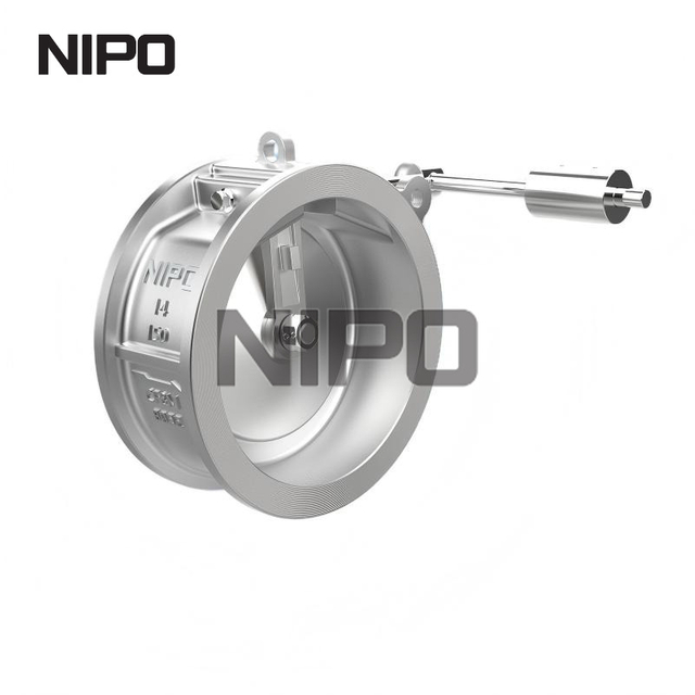 Тип однодисковый обратный клапан вафли длинной серии корпуса отливки с тяжелым пуансоном