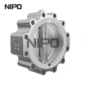 Литой корпус с проушинами, двухдисковый обратный клапан 