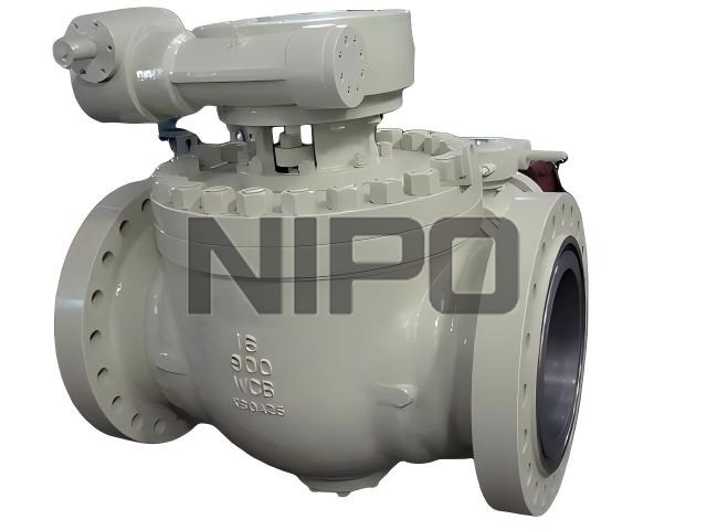 API 6D полнопроходной шаровой клапан из нержавеющей стали с цапфой и верхним входом
